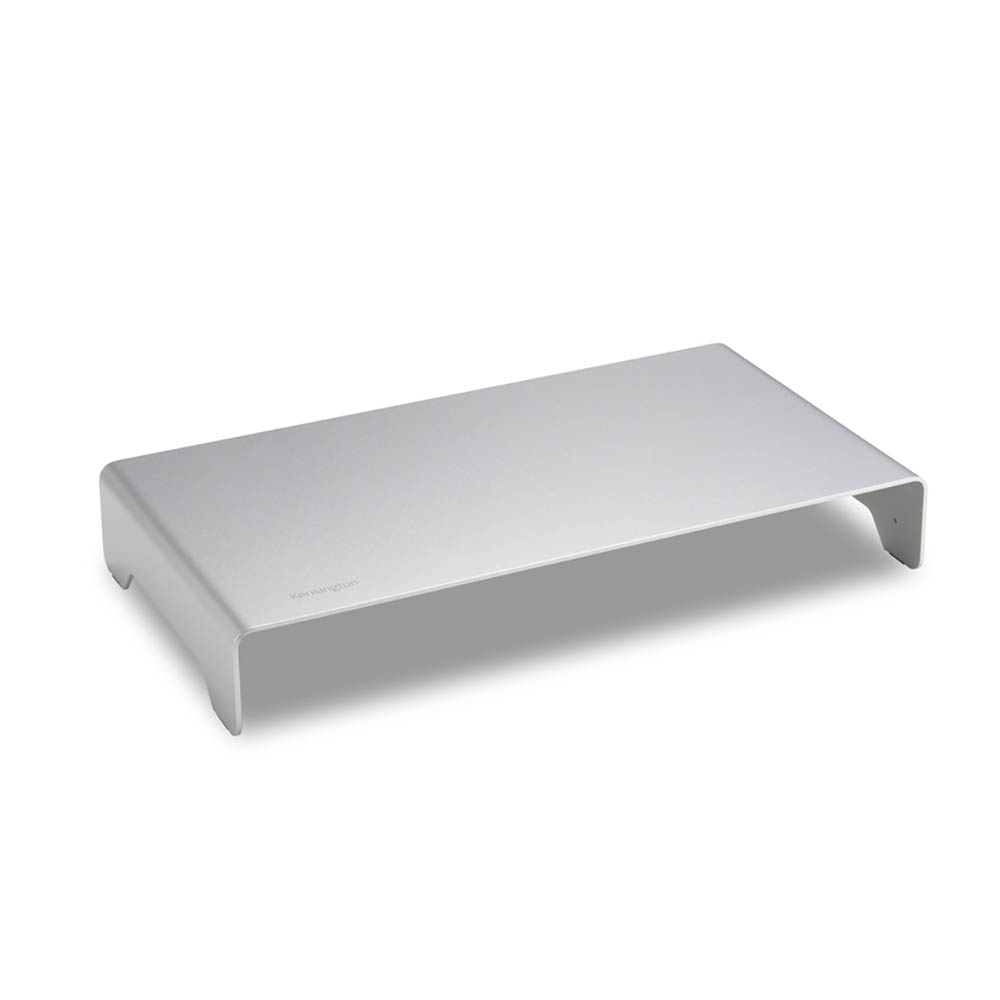 Image for KENSINGTON MONITOR STAND ULTRA SLIM ALUMINIUM 400 X 210MM SILVER from Office National