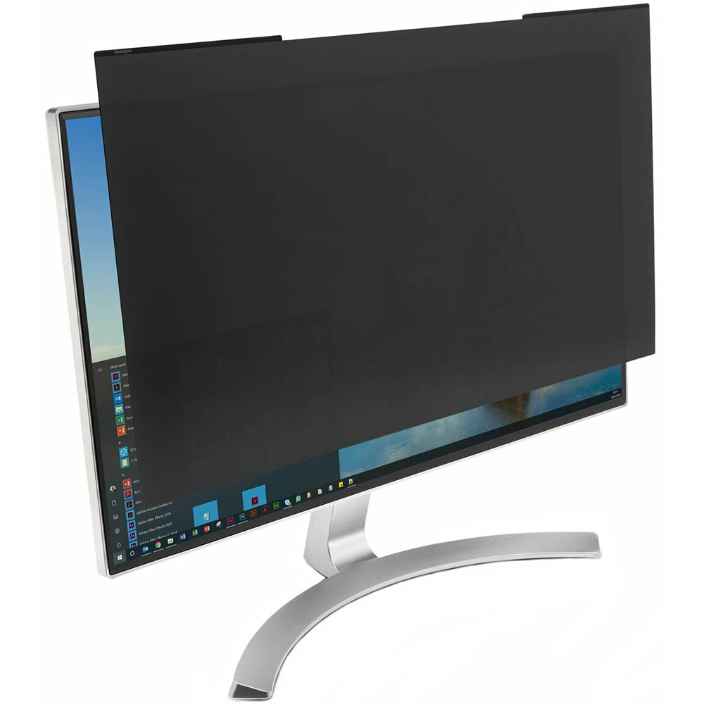 Image for KENSINGTON MAGPRO PRIVACY SCREEN MONITOR 24 INCH BLACK from Office National