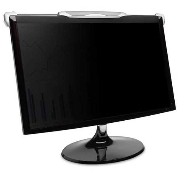 Image for KENSINGTON SNAP2 PRIVACY SCREEN MONITOR 25 - 27 INCH BLACK from Chris Humphrey Office National