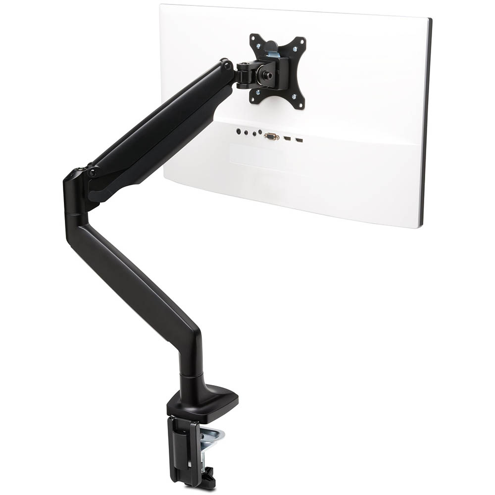 Image for KENSINGTON SMARTFIT ONETOUCH SINGLE MONITOR ARM BLACK from Complete Stationery Office National (Devonport & Burnie)