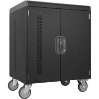 kensington ac32 security charging cabinet 32-bay black