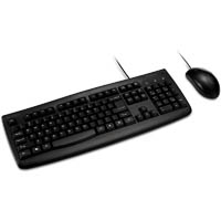 kensington pro fit wired keyboard and mouse set washable black