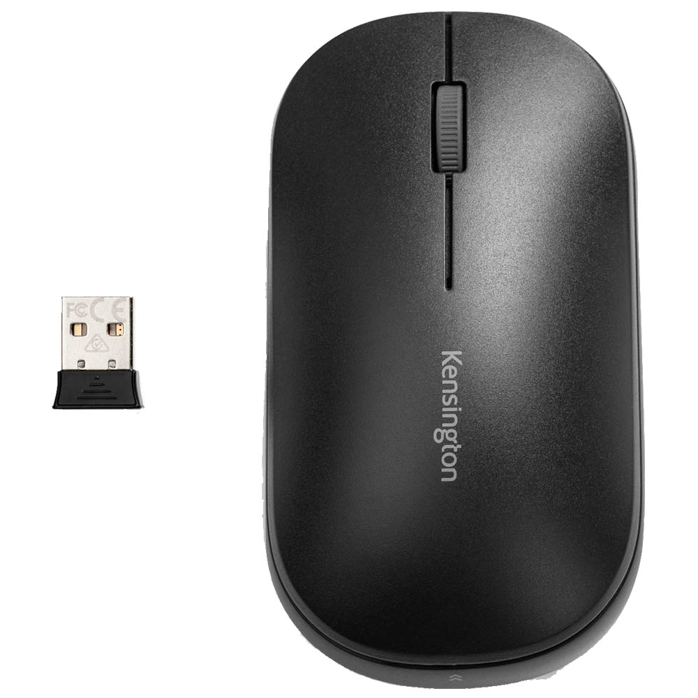 Image for KENSINGTON SURETRACK DUAL WIRELESS MOUSE BLACK from Complete Stationery Office National (Devonport & Burnie)