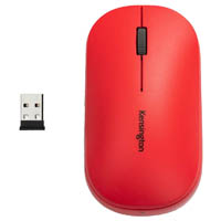 kensington suretrack dual wireless mouse red