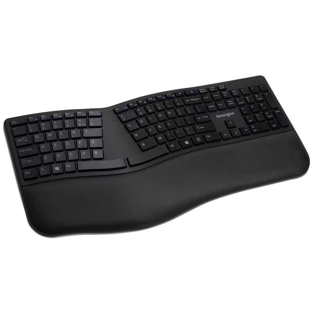 Image for KENSINGTON PRO FIT ERGO WIRELESS KEYBOARD BLACK from PaperChase Office National