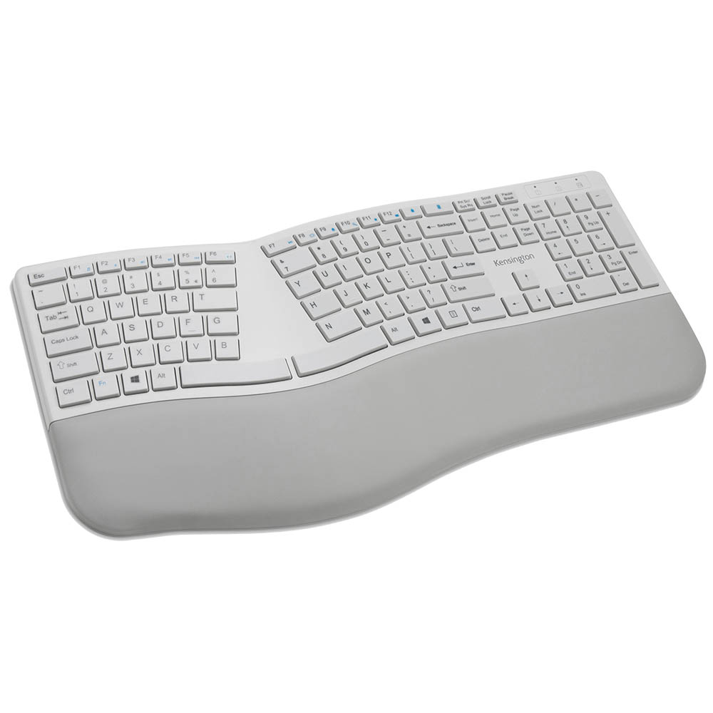 Image for KENSINGTON PRO FIT ERGO WIRELESS KEYBOARD GREY from Aztec Office National