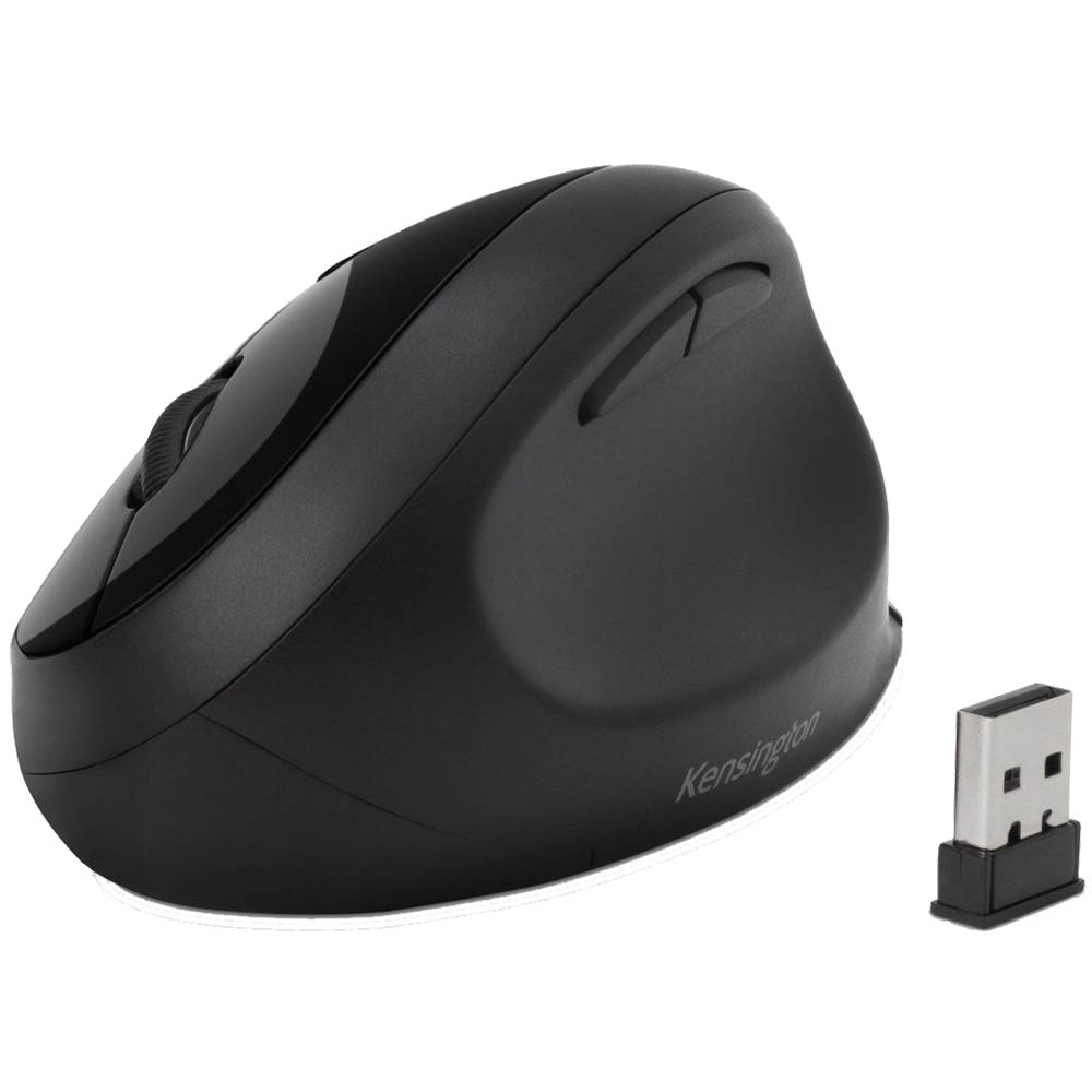 Image for KENSINGTON PRO FIT ERGO WIRELESS MOUSE BLACK from Complete Stationery Office National (Devonport & Burnie)