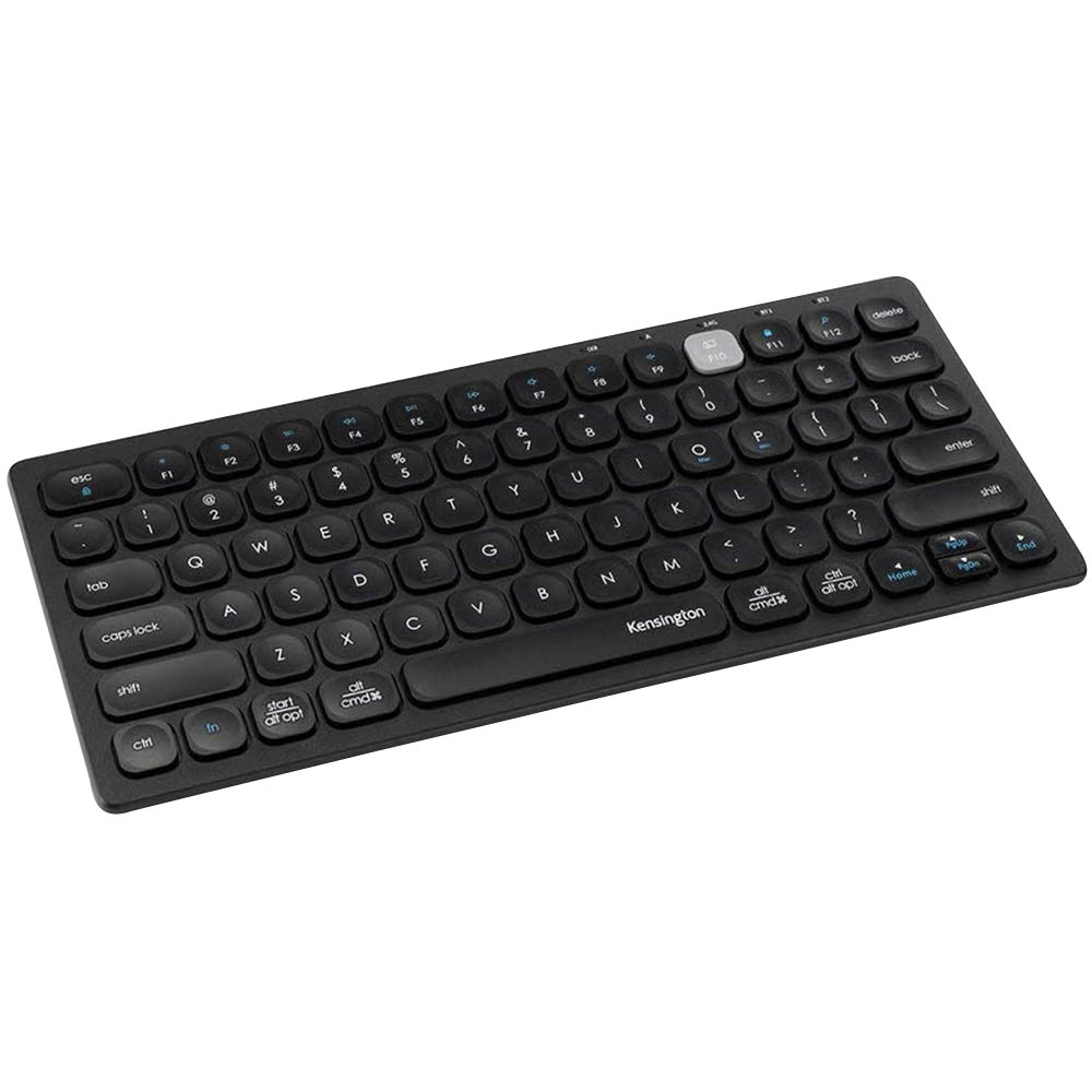 Image for KENSINGTON MULTI-DEVICE DUAL WIRELESS COMPACT KEYBOARD BLACK from Aztec Office National Melbourne