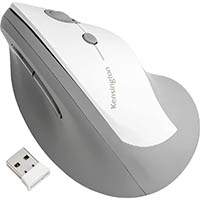 kensington pro fit vertical mouse wireless grey