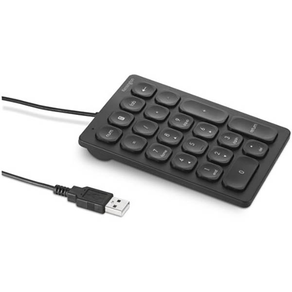 Image for KENSINGTON WIRED NUMERIC KEYPAD BLACK from OFFICE NATIONAL CANNING VALE