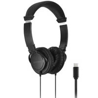 kensington hi-fi usb-c headphones black