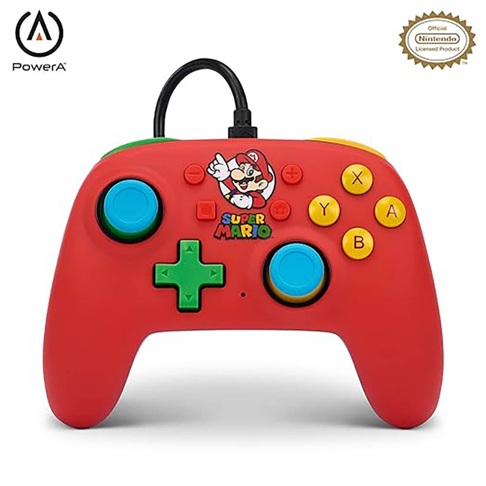 Image for POWERA NANO WIRED CONTROLLER FOR NINTENDO SWITCH MARIO MEDLEY from C & G Office National