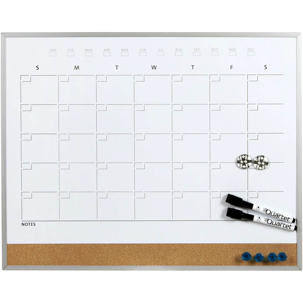 Image for QUARTET COMBO CALENDAR PLANNER 406 X 508MM WHITE from Office National Limestone Coast