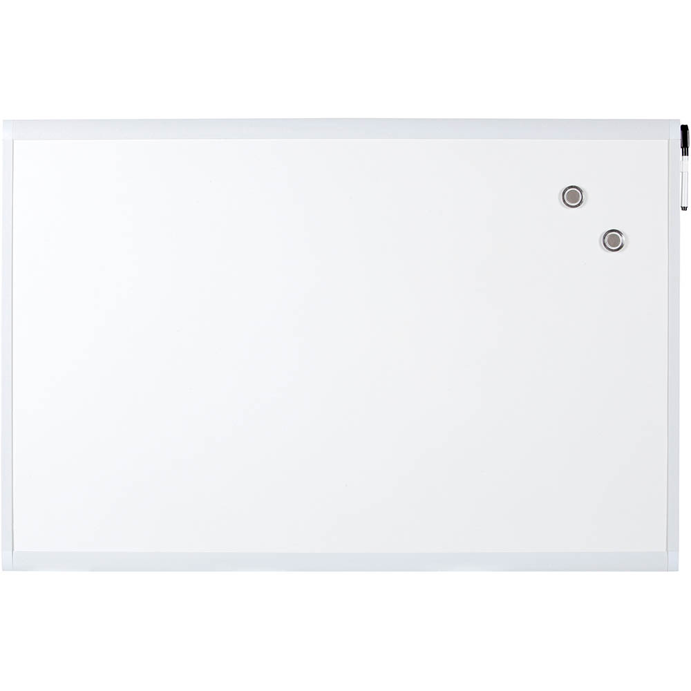 Image for QUARTET BASICS WHITEBOARD 600 X 900MM WHITE FRAME from Discount Office National
