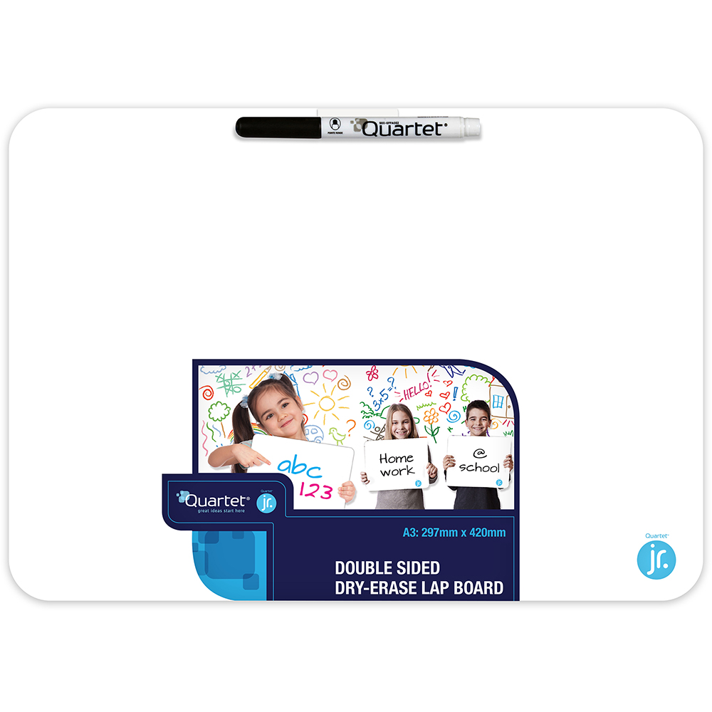 Image for QUARTET LAP BOARD DOUBLE SIDED BLANK A3 from Surry Office National