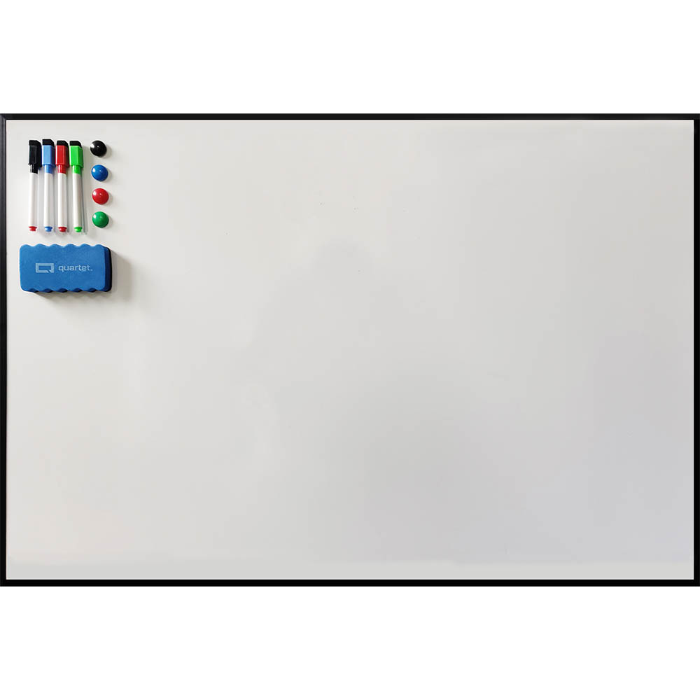 Image for QUARTET VALUE PACK MAGNETIC WHITEBOARD 600 X 900MM WHITE from Emerald Office Supplies Office National