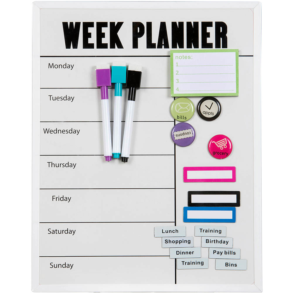Image for QUARTET WEEKLY PLANNER 280 X 360MM WHITE from Surry Office National