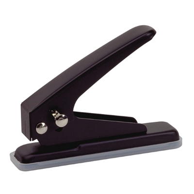Image for REXEL 1 HOLE PUNCH 19 SHEET BLACK from Office National Barossa