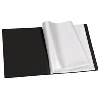 rexel slimview display book non-refillable 12 pocket a4 black