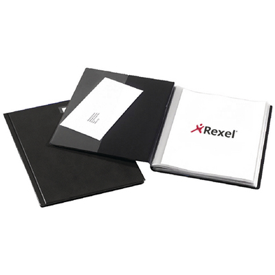 Image for REXEL SLIMVIEW DISPLAY BOOK NON-REFILLABLE 24 POCKET A4 BLACK from Pirie Office National