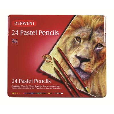Image for DERWENT PASTEL PENCIL ASSORTED TIN 24 from Office National Mount Gambier