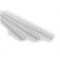 rexel wire binding comb 8mm a4 34 loop white pack 100