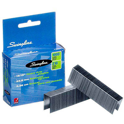 Image for SWINGLINE SF13 HEAVY DUTY STAPLES 24MM LEG BOX 1000 from OFFICE NATIONAL CANNING VALE