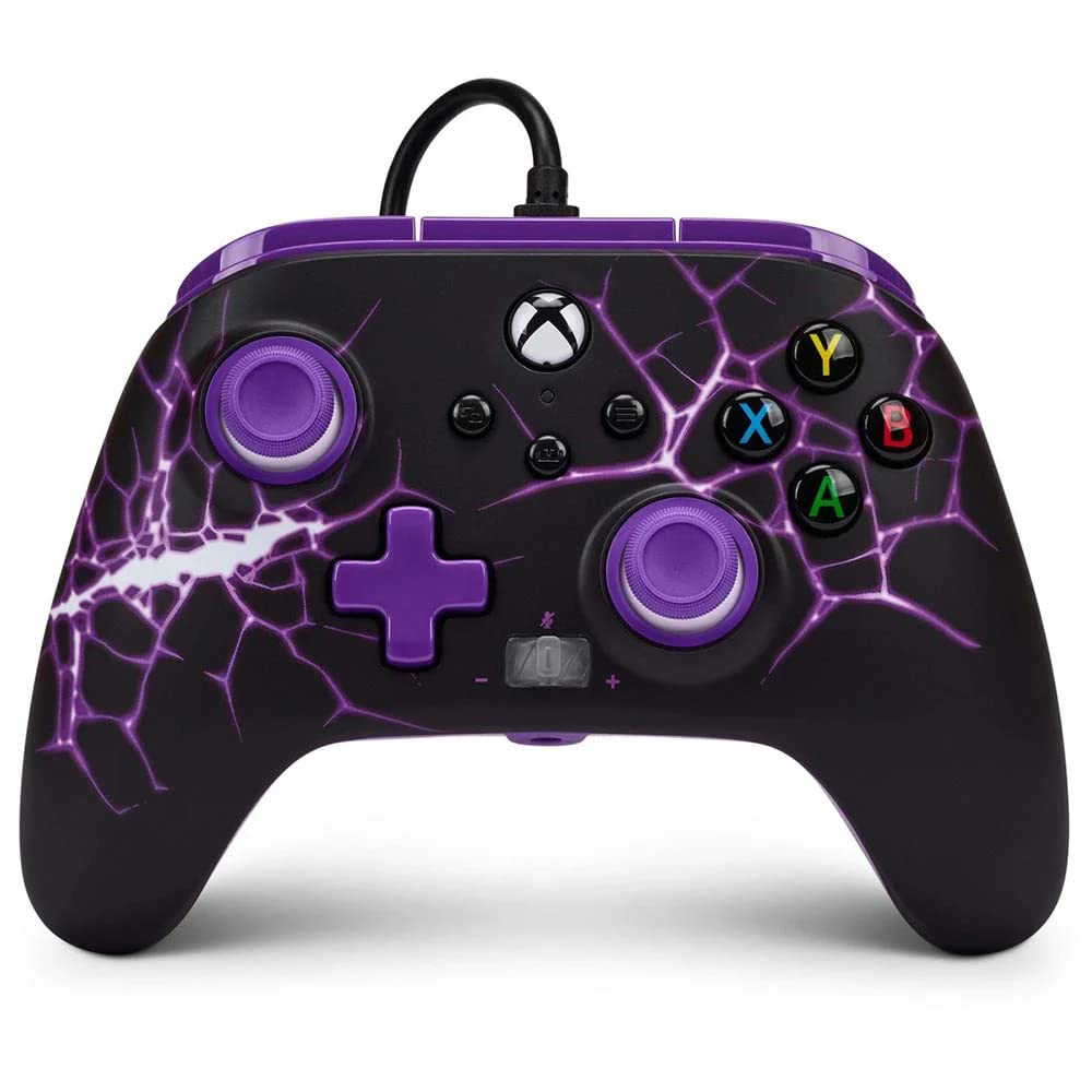 Image for POWERA ENHANCED WIRED CONTROLLER FOR XBOX SERIES X/S - PURPLE MAGMA from Office National