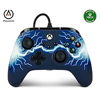 powera advantage wired controller for xbox series xs arc lightning
