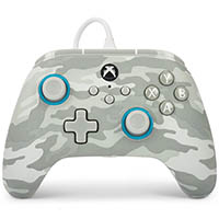 powera advantage wired controller for xbox series xs arctic camo