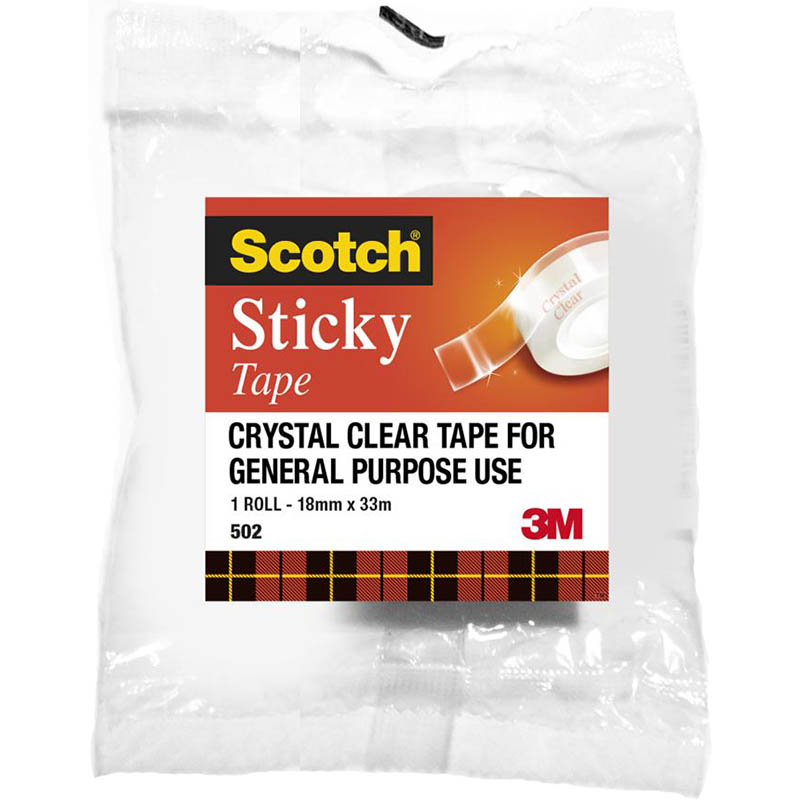 Image for SCOTCH 500 EVERYDAY TAPE 18MM X 33M from Discount Office National