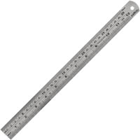 celco ruler stainless steel imperial/metric 300mm