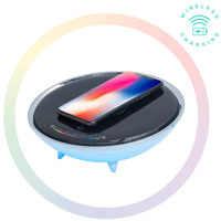 mbeat wireless charging station with colour charging case