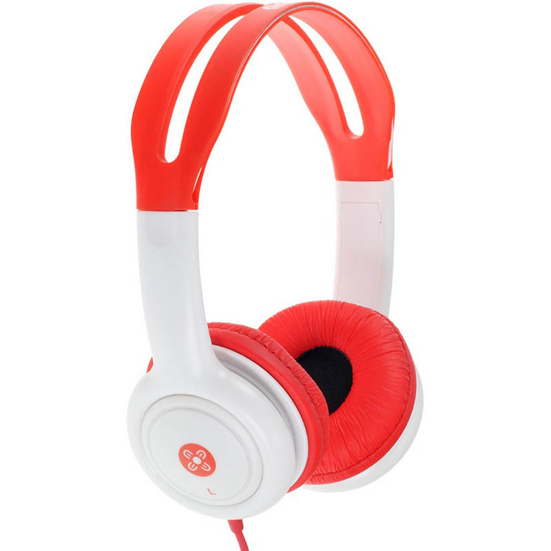 Image for MOKI KID SAFE VOLUME LIMITED HEADPHONE RED from Office National Barossa