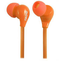 moki earbuds earphones 45 degree comfort peach