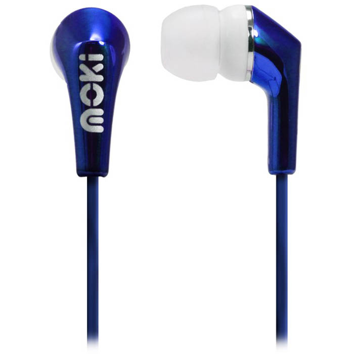 Image for MOKI METALLICS EARBUDS BLUE from Office National Mount Gambier
