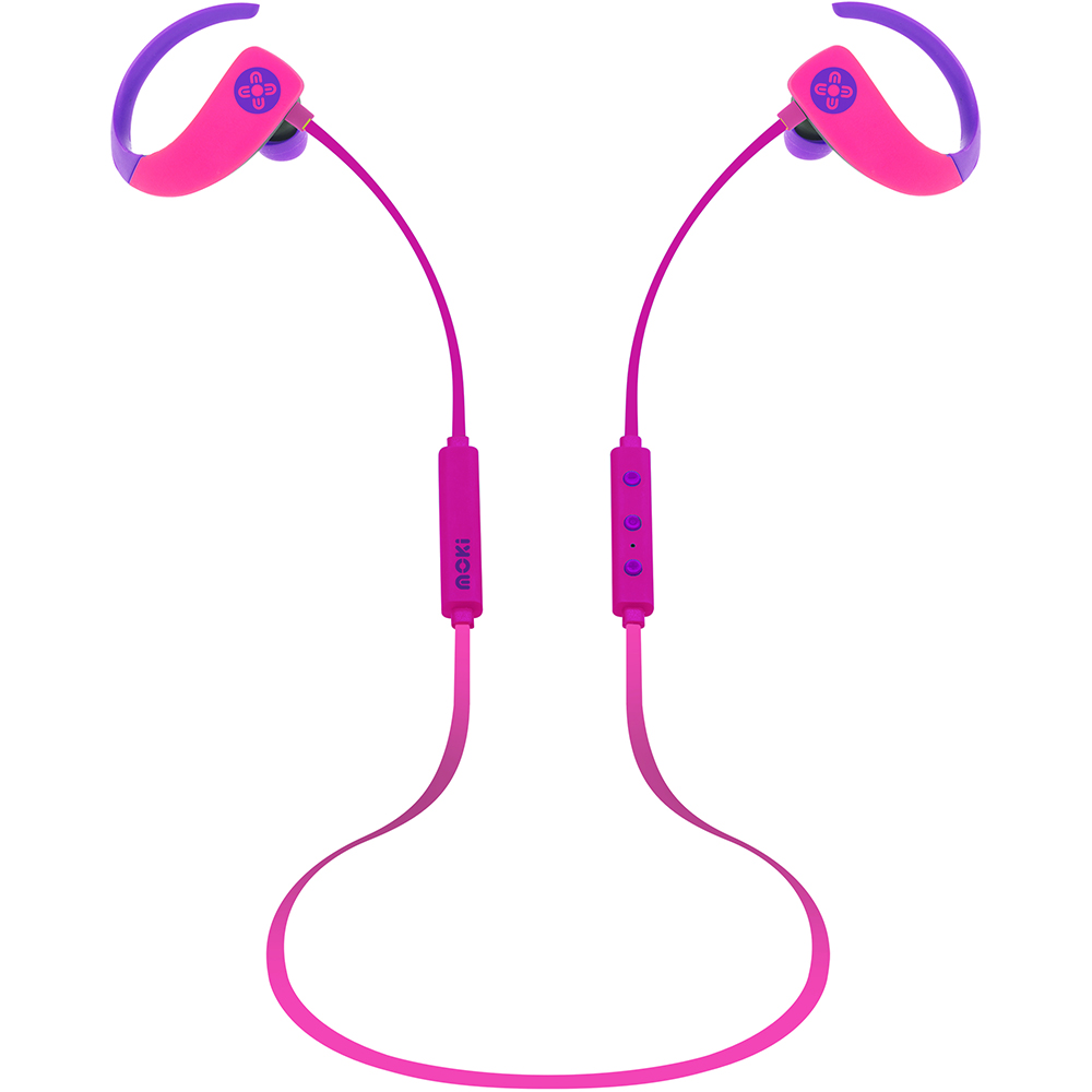 Image for MOKI OCTANE SPORTS BLUETOOTH EARPHONES PINK/PURPLE from Office National Hobart