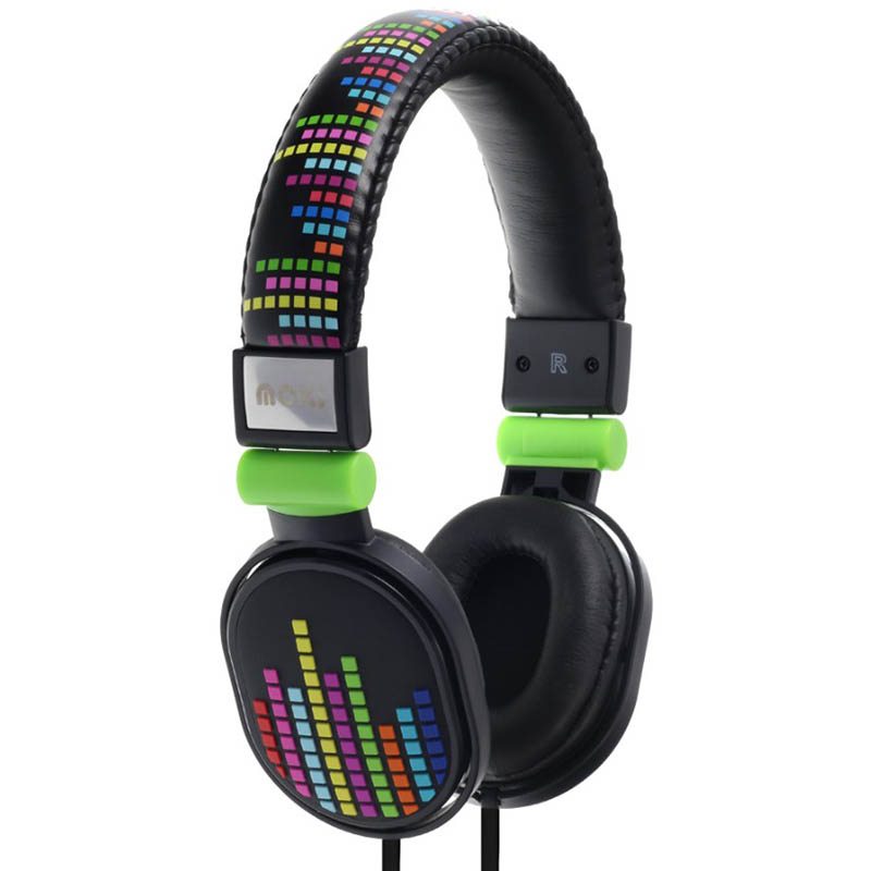 Image for MOKI POPPER HEADPHONES BLACK LEVELS from Connelly's Office National