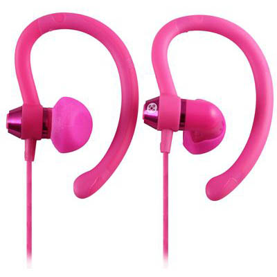 Image for MOKI SPORTS EARPHONES 90 DEGREE PINK from Two Bays Office National