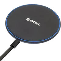 moki qi chargepad 5w wireless charger black
