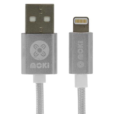 Image for MOKI SYNCHARGE CABLE USB-A TO LIGHTNING 3M SILVER from Express Office National