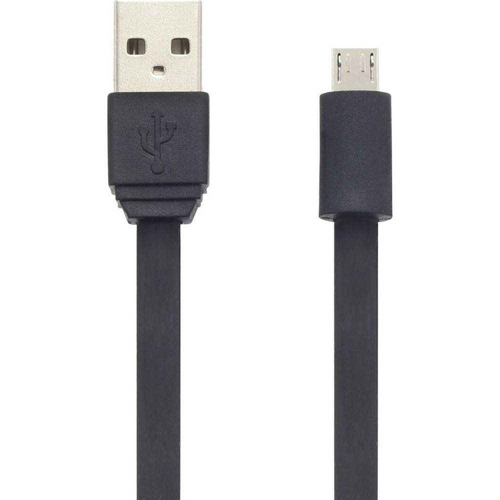 Image for MOKI SYNCHARGE CABLE USB-A TO MICRO USB 3M BLACK from Paul John Office National