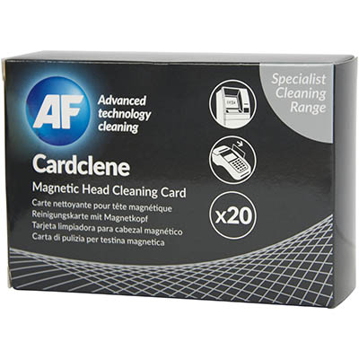 Image for AF CLEANING CARDS FOR POS MACHINE PACK 20 from Two Bays Office National