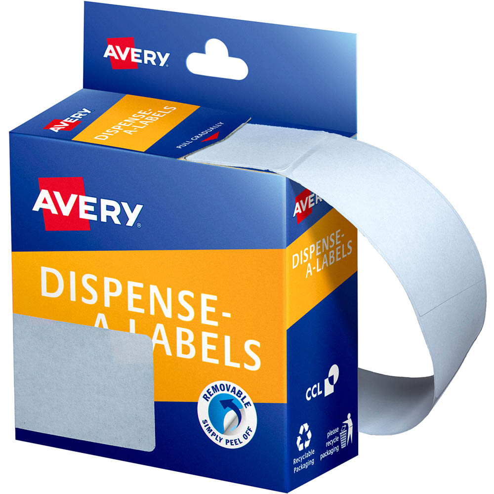 Image for AVERY 937225 GENERAL USE LABELS 89 X 43MM WHITE BOX 100 from Aztec Office National Melbourne