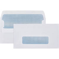 cumberland 11b envelopes secretive wallet windowface self seal 80gsm 90 x 145mm white box 500