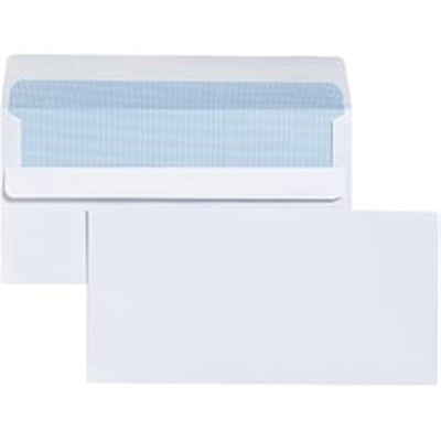 Image for CUMBERLAND DL ENVELOPES WALLET PLAINFACE SELF SEAL EASY OPEN 80GSM 110 X 220MM WHITE BOX 500 from PaperChase Office National