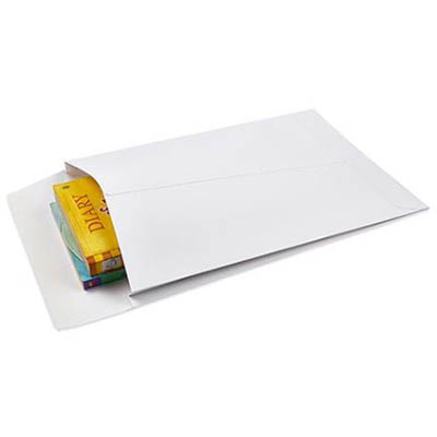 Image for CUMBERLAND ENVELOPES POCKET EXPANDABLE PLAINFACE STRIP SEAL C4 150GSM 340 X 229MM WHITE PACK 100 from Axsel Office National