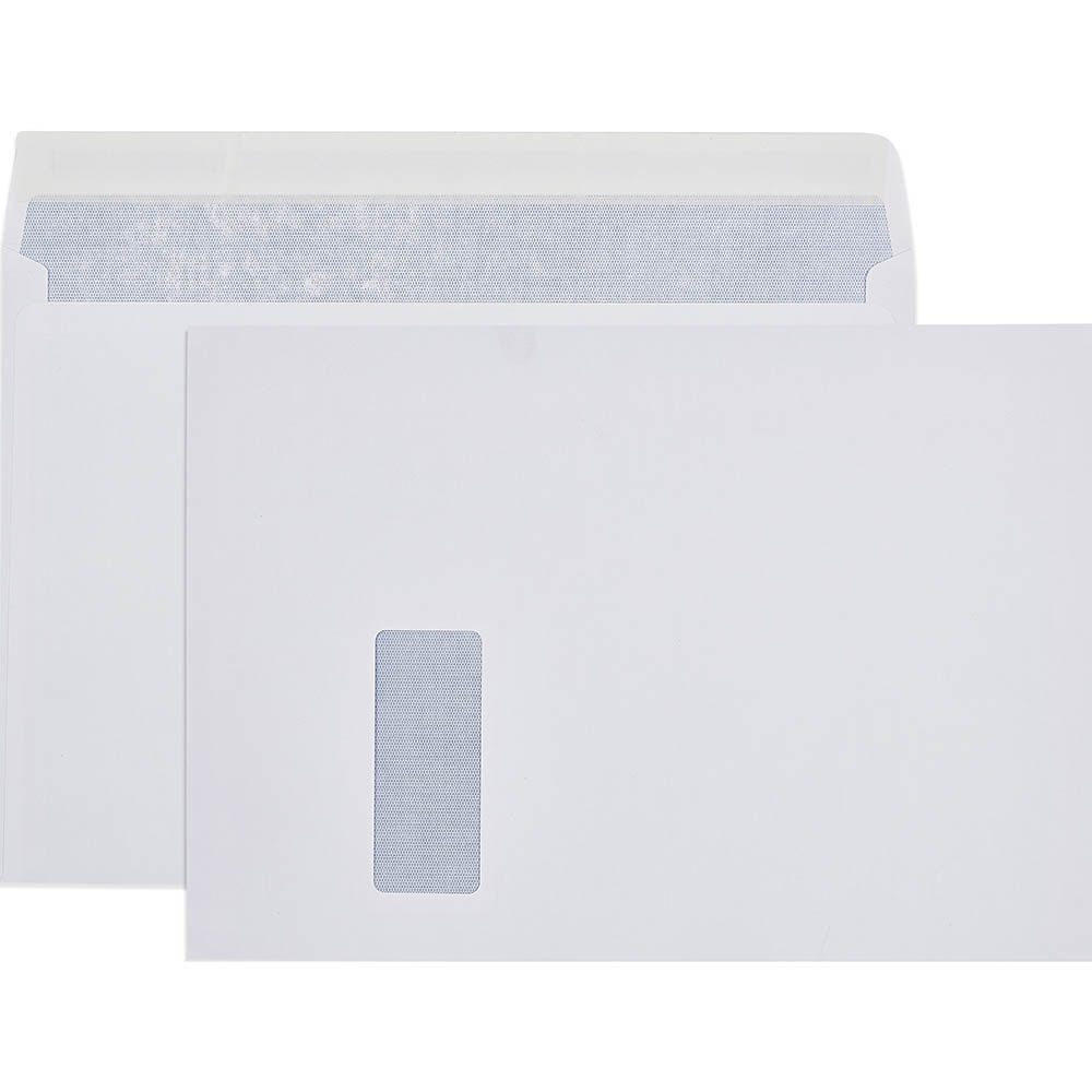 Image for CUMBERLAND C4 ENVELOPES SECRETIVE BOOKLET MAILER WINDOWFACE STRIP SEAL 100GSM 324 X 229MM WHITE BOX 250 from Surry Office National