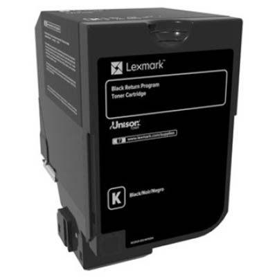 Image for LEXMARK 74C6HK0 TONER CARTRIDGE HIGH YIELD BLACK from Discount Office National