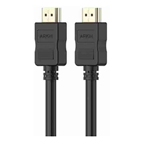 Image for ARKIN HDMI 2.0 CABLE WITH ETHERNET 4K 18GBPS 1M BLACK from Paul John Office National